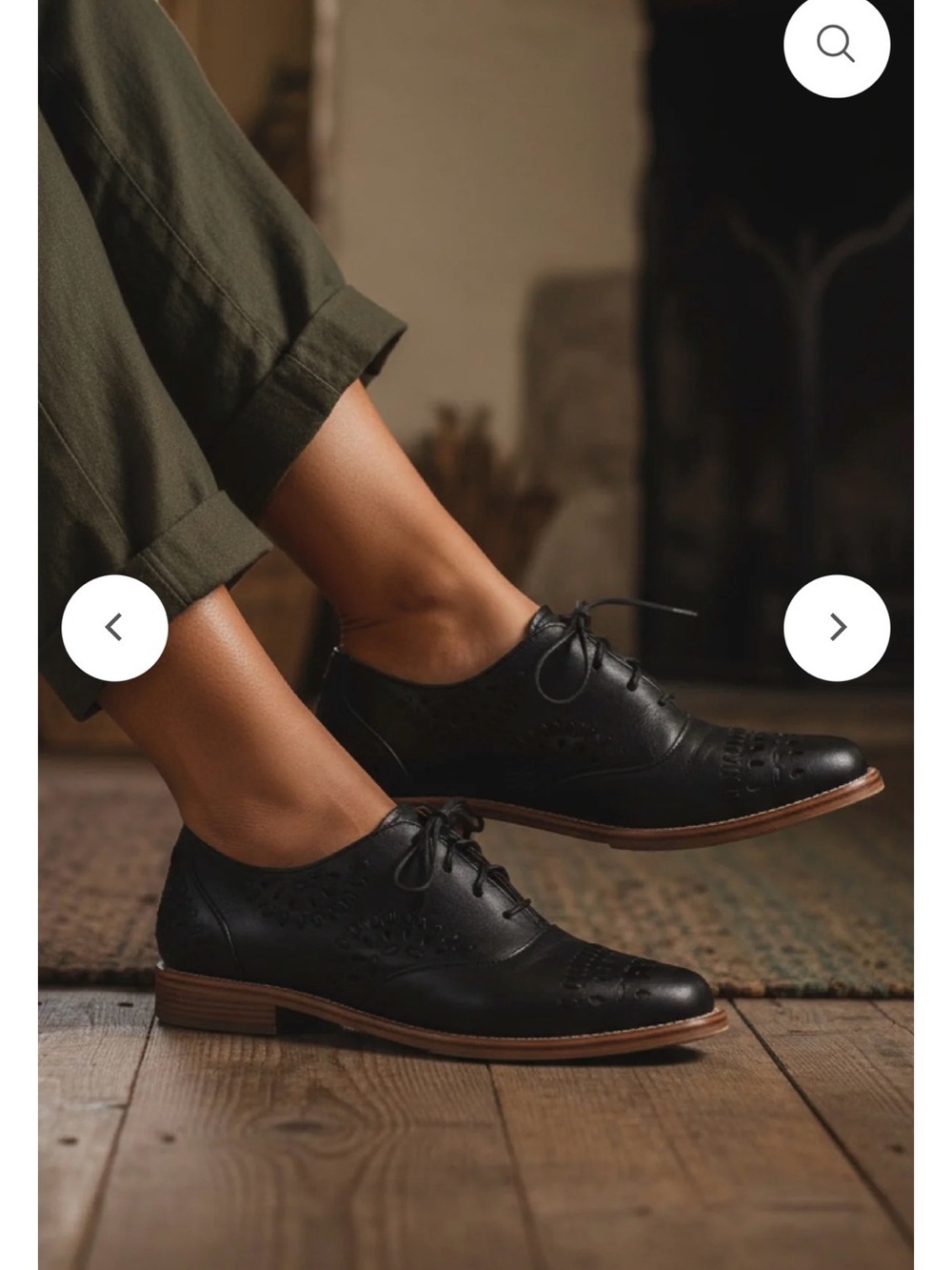 ELF Balielf Heartbreak Leather Oxfords
